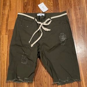 Fashionova mens jean shorts size 34 brand new